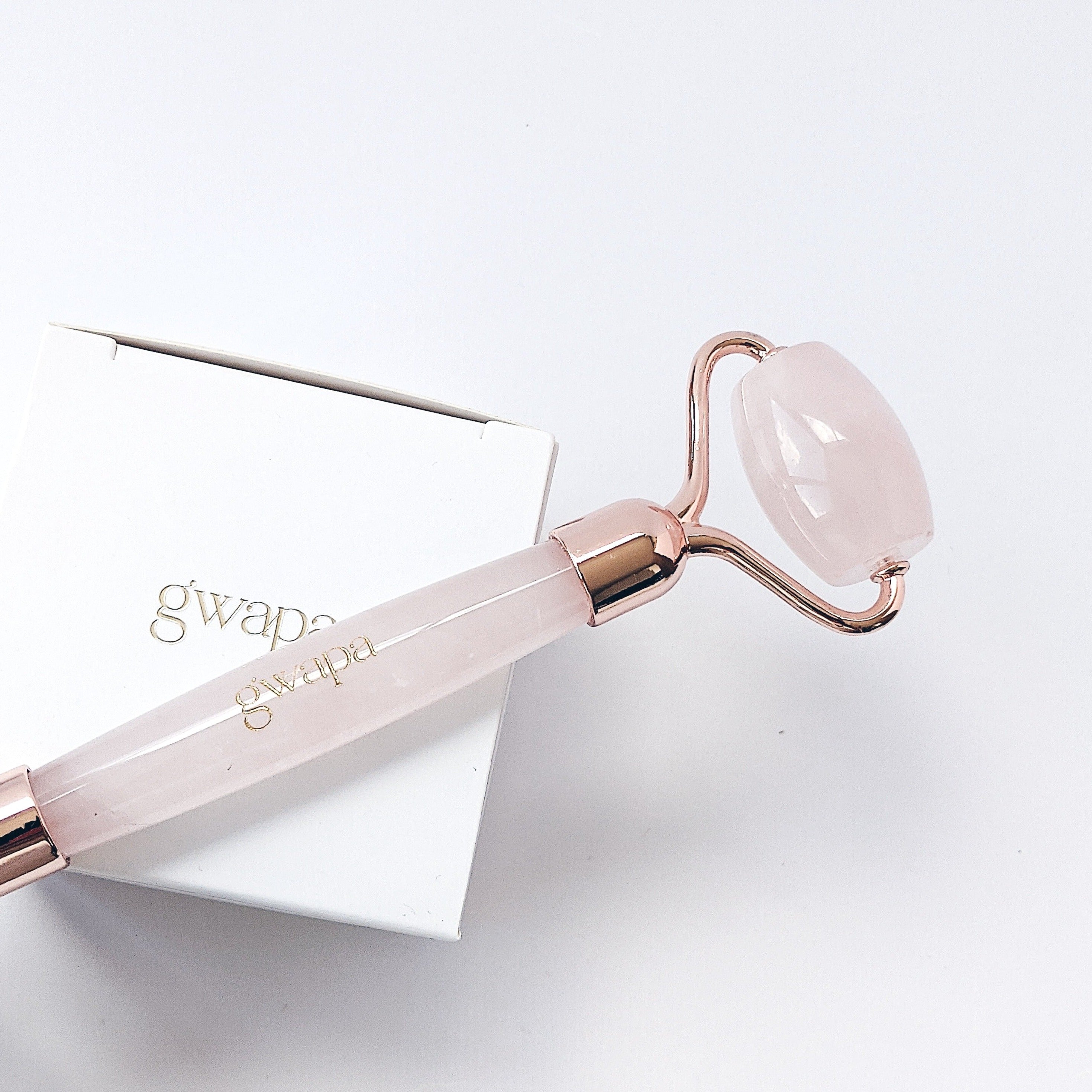 Rose Quartz Facial Roller - Gwapa Beauty